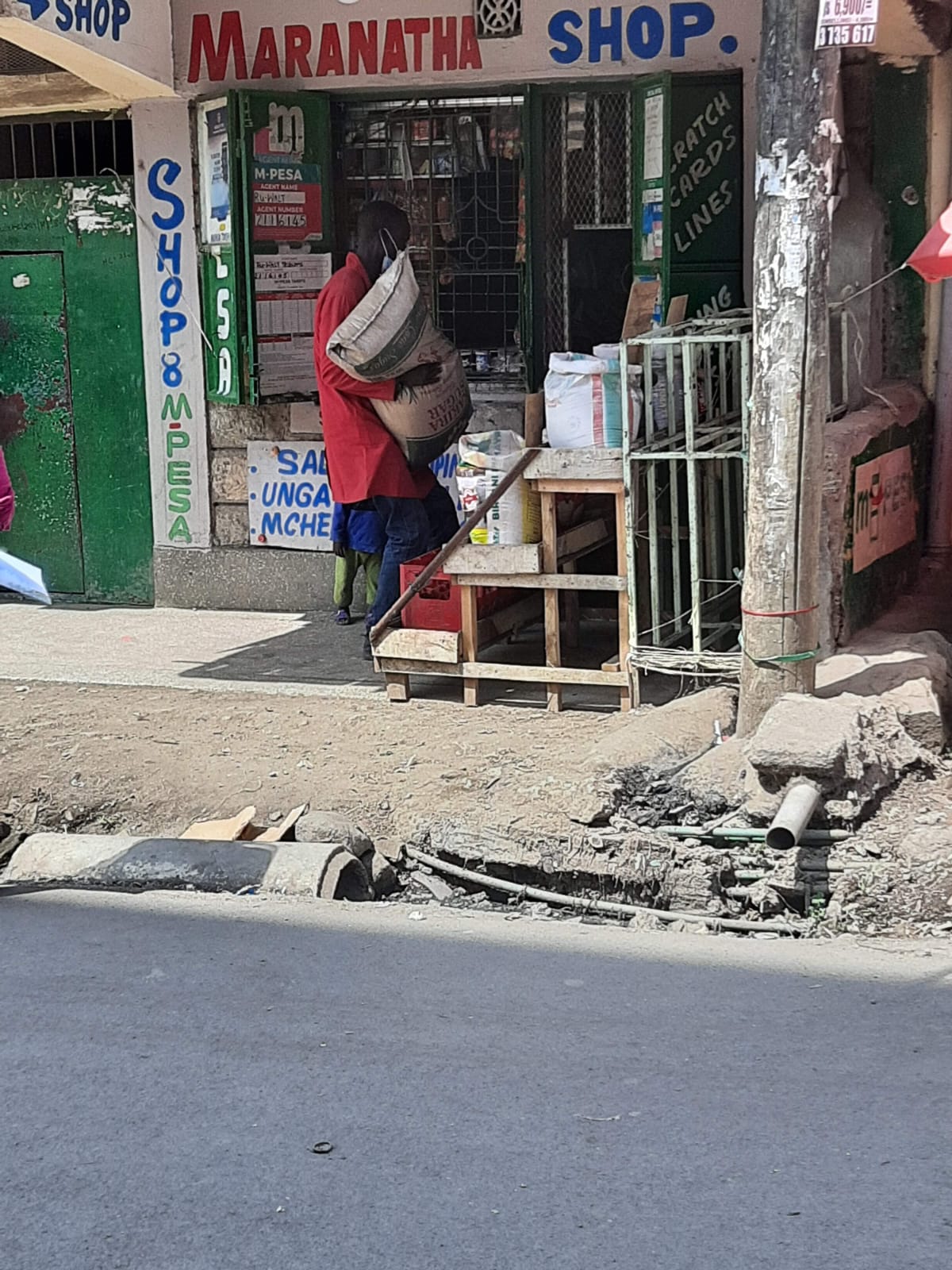 Our distribution team in action